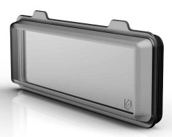 Защитный экран магнитолы для Harley Davidson 96-13 (универсальный) 1DIN